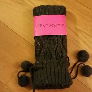Betsey Johnson leg warmers